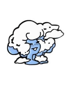 Natural Element Creature 'Cloud' Enamel Pin