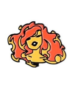 Natural Element Creature 'Fire' Enamel Pin