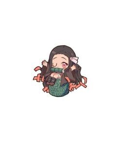 Demon Slayer: Kimetsu No Yaiba 'Sitting Nezuko Chibi' Enamel Pin