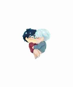 Yuri on Ice 'Victor & Yuuri Cuddles' Enamel Pin