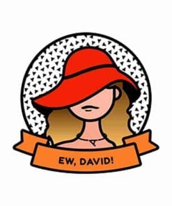 Schitt's Creek 'Alexis Rose | Ew, David!' Enamel Pin - Image 4