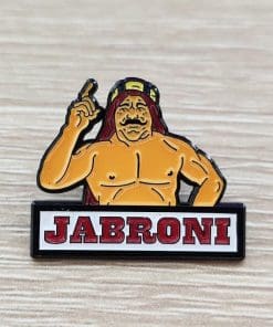 Alternative view of Iron Sheik 'Jabroni' Enamel Pin