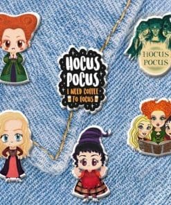 Alternative view of Hocus Pocus 'Hocus Focus Farm' Enamel Pin