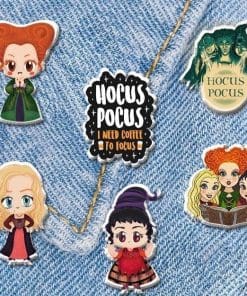 Alternative view of Hocus Pocus 'Winifred Sanderson | Chibi' Enamel Pin