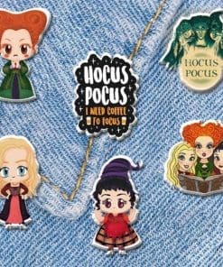 Hocus Pocus 'Sarah Sanderson | Chibi' Enamel Pin - Image 4