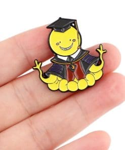 Alternative view of Assassination Classroom 'Korosensei' Enamel Pin