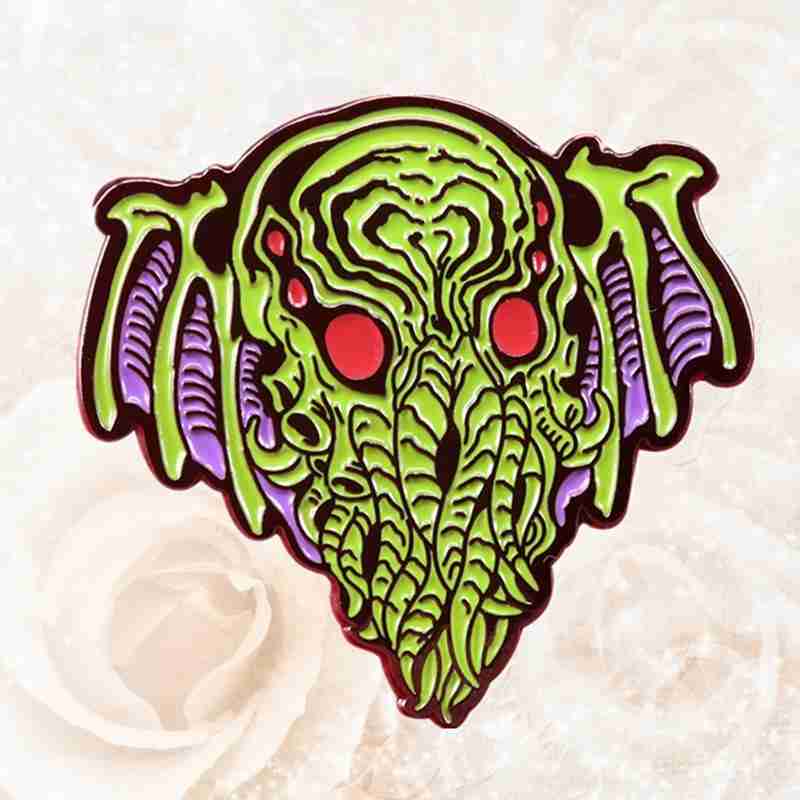 The Call of Cthulhu Book 'The Great Dreamer' Enamel Pin