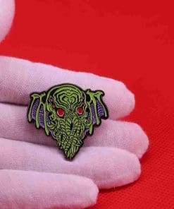 The Call of Cthulhu Book 'The Great Dreamer' Enamel Pin - Image 3
