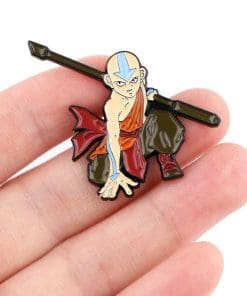 Alternative view of Avatar The Last Airbender 'Aang' Enamel Pin