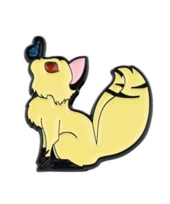 Inuyasha 'Cute Kirara | Butterfly Kiss' Enamel Pin