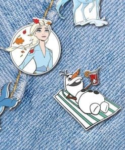 Alternative view of Acrylic Pin Frozen 'Olaf | Sunbathing'
