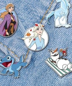 Alternative view of Acrylic Pin Frozen 'Young Anna & Elsa'