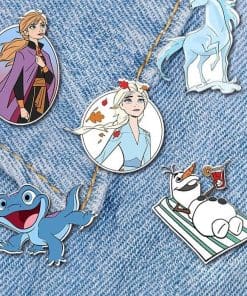 Alternative view of Acrylic Pin Frozen 'Elsa & Olaf | Pumpkin'
