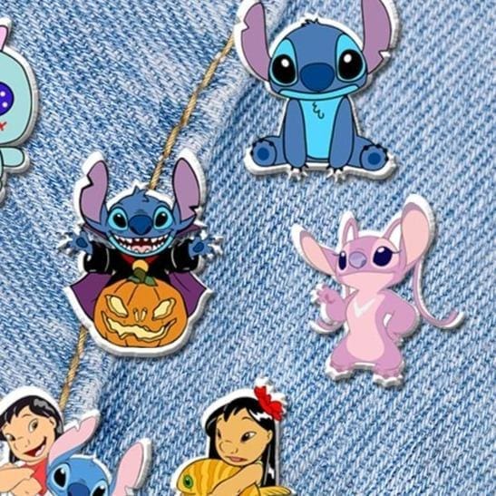 Lilo and Stitch 'Angel | Stitch's Love' Enamel Pin - Image 2