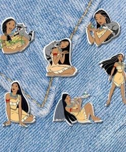 Alternative view of Acrylic Pin Pocahontas 'Noble Princess'