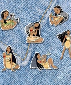 Alternative view of Acrylic Pin Pocahontas 'Percy | Pug Dog'