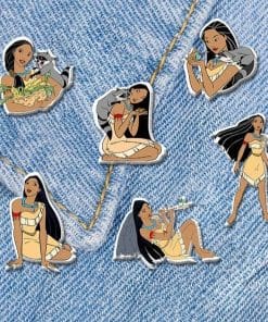 Alternative view of Acrylic Pin Pocahontas 'Native American Princess'