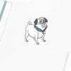 Acrylic Pin Pocahontas 'Percy | Pug Dog'