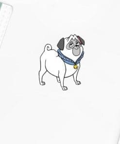 Acrylic Pin Pocahontas 'Percy | Pug Dog'