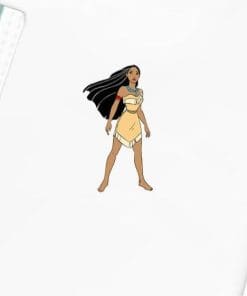 Acrylic Pin Pocahontas 'Native American Princess'