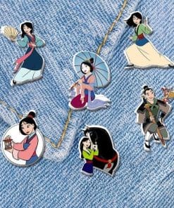 Alternative view of Acrylic Pin Mulan 'Cri-Kee Cage'