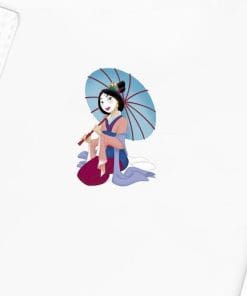 Acrylic Pin Mulan 'Clumsy Princess'