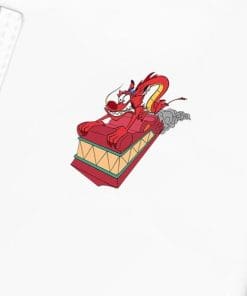 Acrylic Pin Mulan 'Playing Mushu'