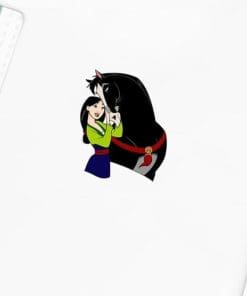 Acrylic Pin Mulan 'Khan | Mulan's Loyal Horse'