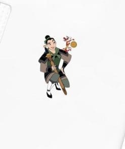 Acrylic Pin Mulan 'Warrior Princess and Mulan'
