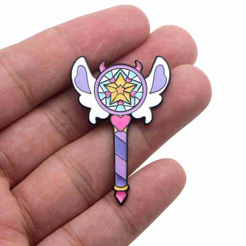 Star vs. the Forces of Evil 'Star Butterfly's Royal Magic Wand' Enamel Pin - Image 2