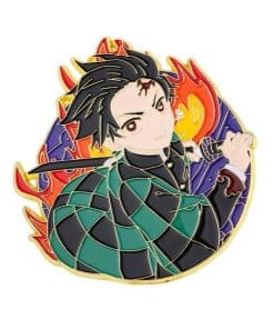 Demon Slayer 'Flaming Tanjiro Kamado' Enamel Pin
