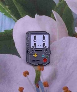 Alternative view of Spirited Away 'No Face | Nintendo' Enamel Pin