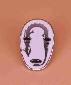 Alternative view of Spirited Away 'No Face | Dragon Shadow' Enamel Pin