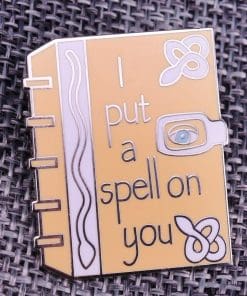 Book Spell 'I Put A Spell On You' Enamel Pin