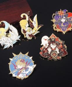 Alternative view of Genshin Impact 'Mona the Astrologist' Enamel Pin