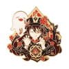 Genshin Impact 'Hu Tao Ghost Funeral 2.0' Enamel Pin