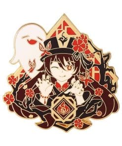 Genshin Impact 'Hu Tao Ghost Funeral 2.0' Enamel Pin