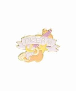 Pastel Paintbrush 'Dreams' Enamel Pin