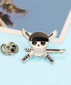 Alternative view of One Piece 'Zoro Skull' Enamel Pin