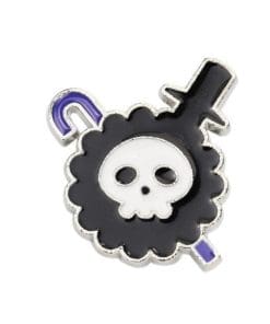 One Piece 'Brook Skull' Enamel Pin
