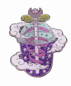 Sailor Moon 'The Crescent Moon Wand Shake' Enamel Pin