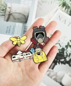 Alternative view of Breaking Bad 'RV Tour Bus' Enamel Pin
