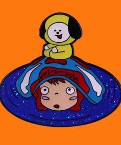 Alternative view of Ponyo 'Ponyo | Chimmy' Enamel Pin