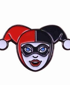The Joker 'Harley Quinn Head' Enamel Pin