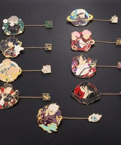 Jujutsu Kaisen 'Megumi Fushiguro x Shikigami Dog Chain' Enamel Pin - Image 6