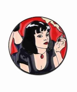 Pulp Fiction 'Smoking Mia' Enamel Pin