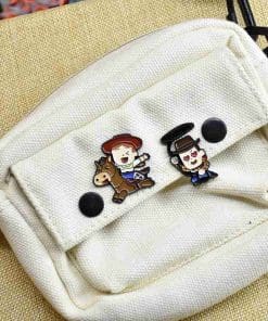 Alternative view of Toy Story 'Cowboy Woody Chibi' Enamel Pin