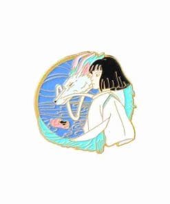 Spirited Away 'Haku the Dragon' Enamel Pin - Image 4