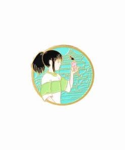 Spirited Away 'Chihiro and Bear' Enamel Pin