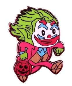 Halloween Running Joker Enamel Pin